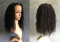 حسب الطلب طول الرباط الجبهة شعر الإنسان الباروكات الطبيعية السوداء للنساء السود